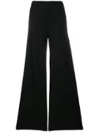 Ermanno Scervino High-waist Flared Trousers - Black