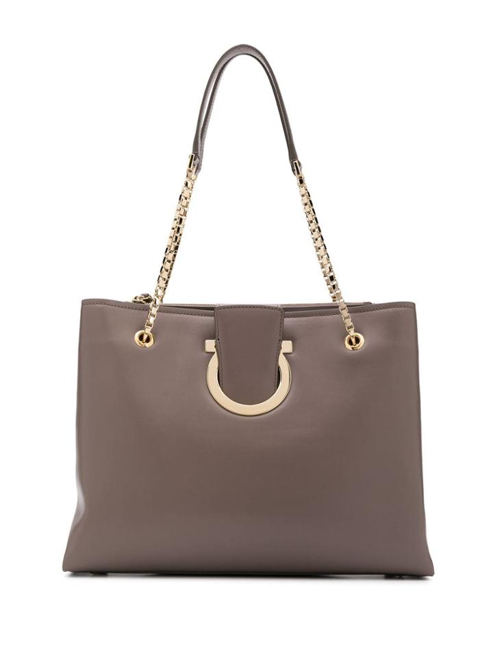 Salvatore Ferragamo Medium Shoulder Bag - Brown