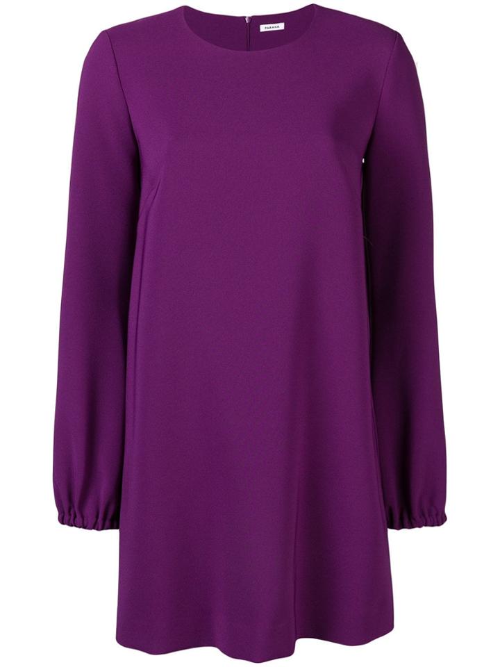 P.a.r.o.s.h. Shift Dress - Purple