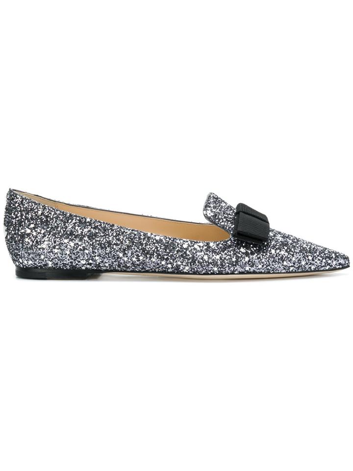 Jimmy Choo Gala Slippers - Metallic