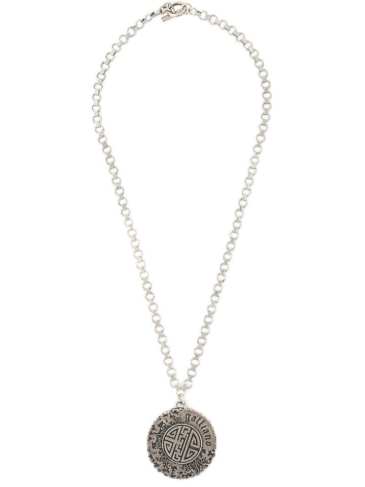 John Galliano Vintage Pendant Chain Necklace