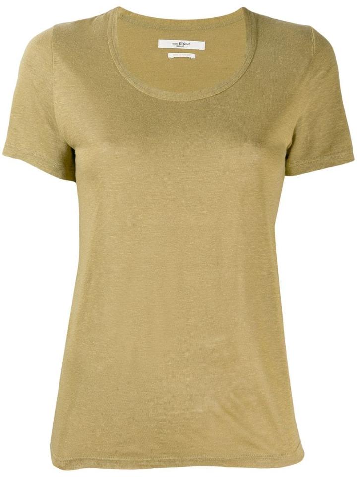 Isabel Marant Étoile Round Neck T-shirt - Green