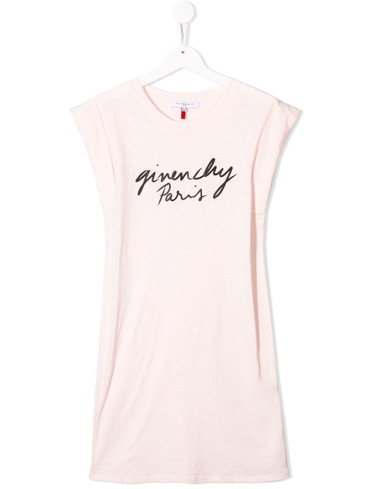 Givenchy Kids Printed T-shirt - Pink