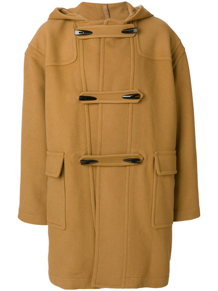 Stella Mccartney Hooded Duffle Coat - Nude & Neutrals