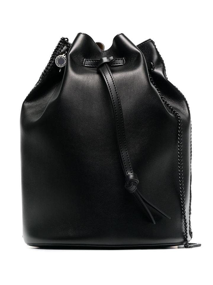 Stella Mccartney Black Falabella Bucket Bag