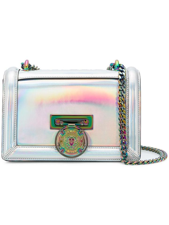 Balmain Bbox 20 Shoulder Bag - Metallic