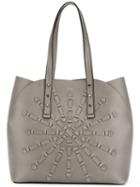 Furla Interwoven Details Tote, Women's, Nude/neutrals, Leather