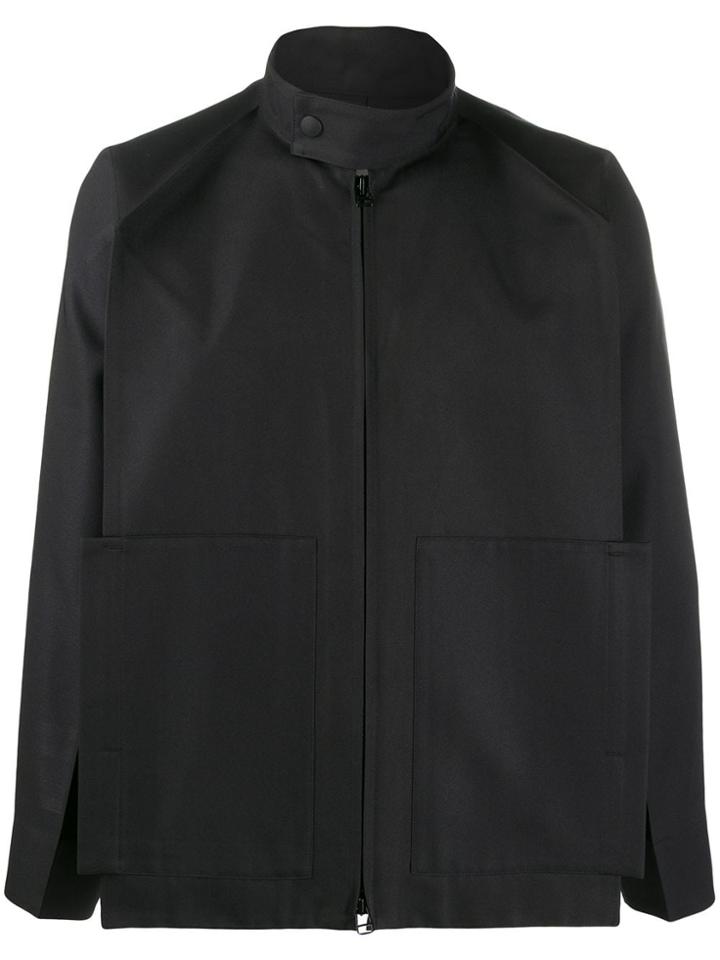 Issey Miyake Structured Pocket Jacket - Grey