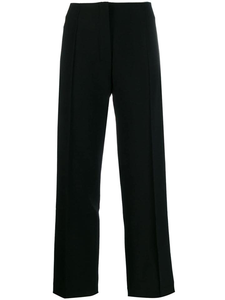 Sara Lanzi Straight-leg Trousers - Black