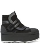 Marni Platform High Top Sneakers - Black
