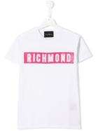 John Richmond Junior Bead-embellished T-shirt - White