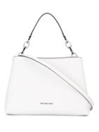 Michael Michael Kors Cross Body Bag, Women's, White, Calf Leather/metal (other)