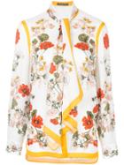 Alexander Mcqueen Floral Print Shirt - Yellow & Orange
