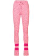 Baum Und Pferdgarten Knitted Track Pants - Pink
