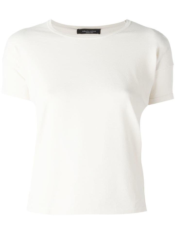 Roberto Collina Plain T-shirt - Nude & Neutrals