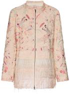 By Walid Walid Samia Jkt Wadded Mdrin Cllr - Pink