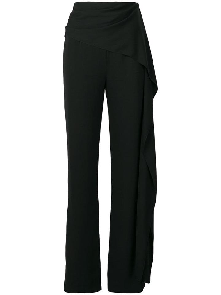 16arlington Layered Detail Trousers - Black