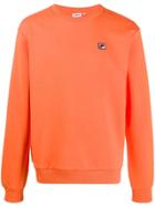 Fila Logo Patch Sweatshirt - Orange
