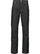 Visvim Straight Trousers, Men's, Size: 32, Blue, Cotton