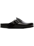 Rick Owens X Birkenstock Black Boston Leather Sandals