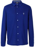 Ps By Paul Smith - Embroidered Astronaut Shirt - Men - Cotton - L, Blue, Cotton