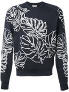 Moncler - Palm Sweatshirt - Men - Cotton/acrylic/wool - 3, Blue, Cotton/acrylic/wool