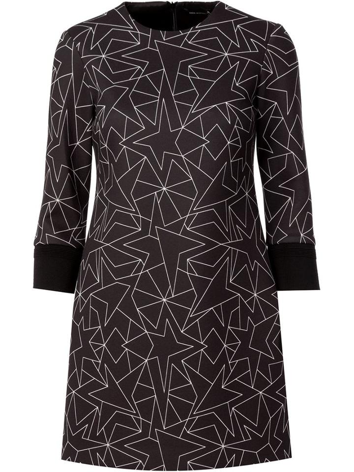 Neil Barrett Star Print Shift Dress