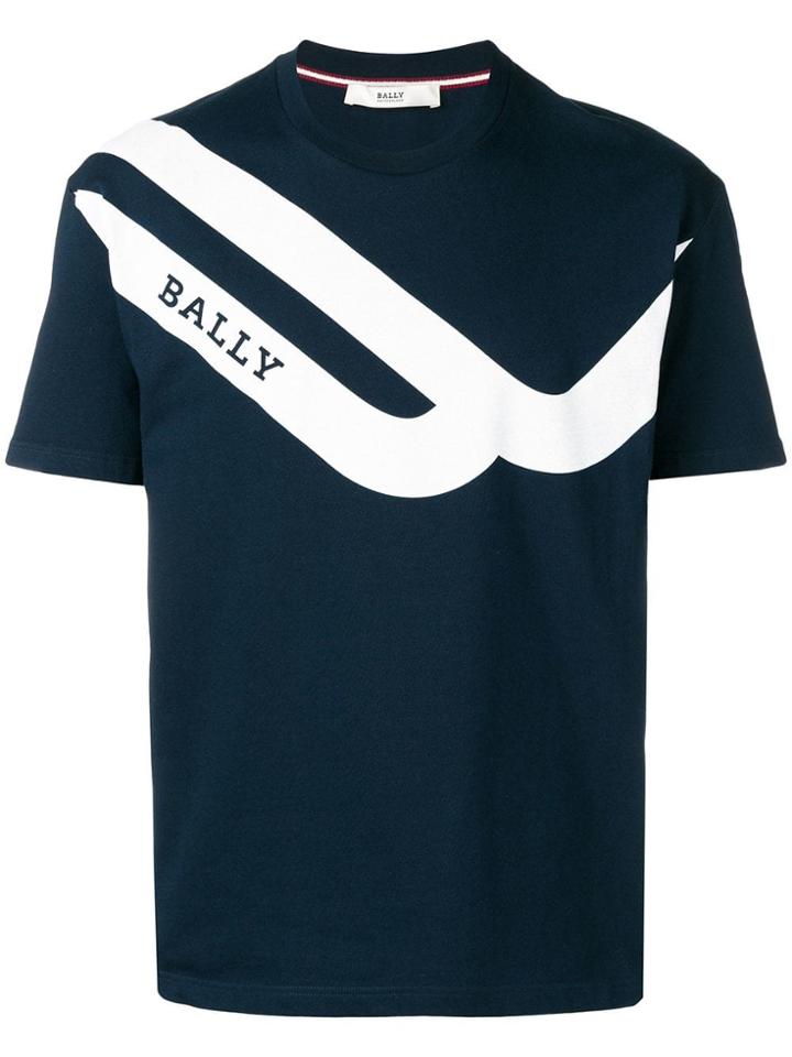 Bally Competition Print T-shirt - Blue