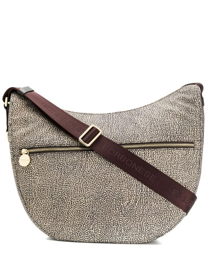 Borbonese Saddle Tote - Neutrals