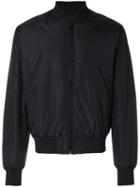 Love Moschino - Branded Bomber Jacket - Men - Polyamide/polyester/spandex/elastane - 52, Black, Polyamide/polyester/spandex/elastane