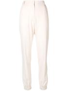Sonia Rykiel High Waisted Trousers - White