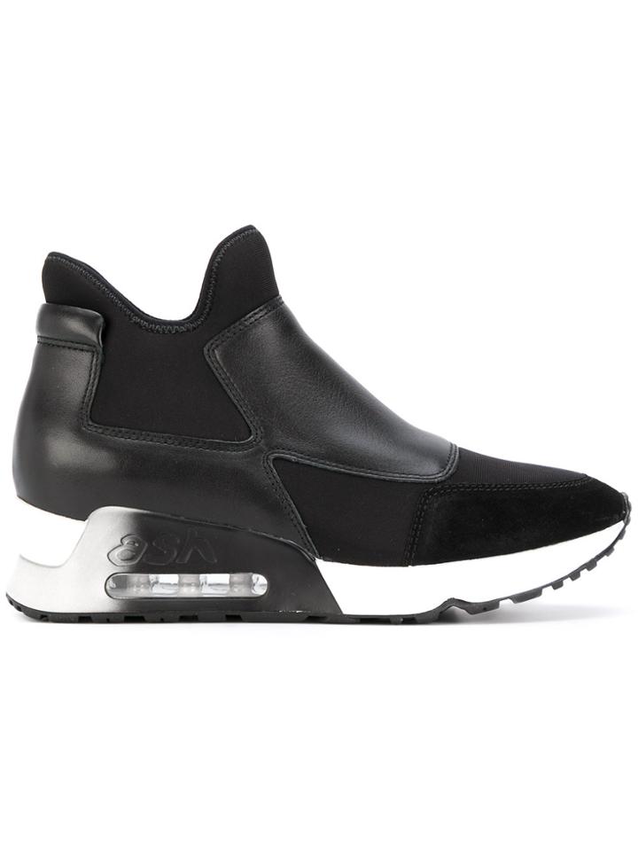 Ash Lazer Hi Tops - Black