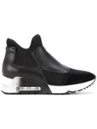Ash Lazer Hi Tops - Black