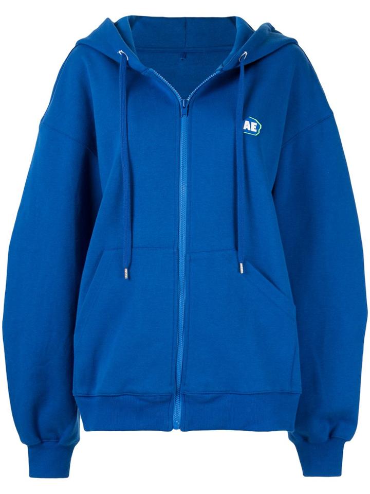 Ader Error Hood Zip-up - Blue