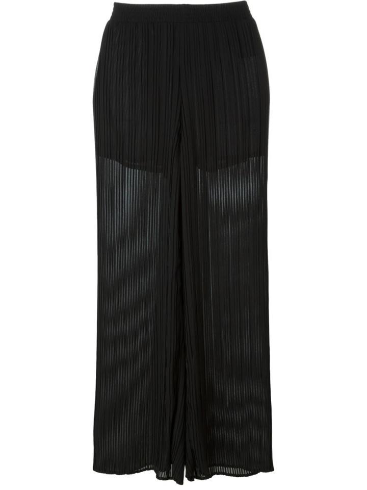 Outsource Images Sheer Palazzo Trousers