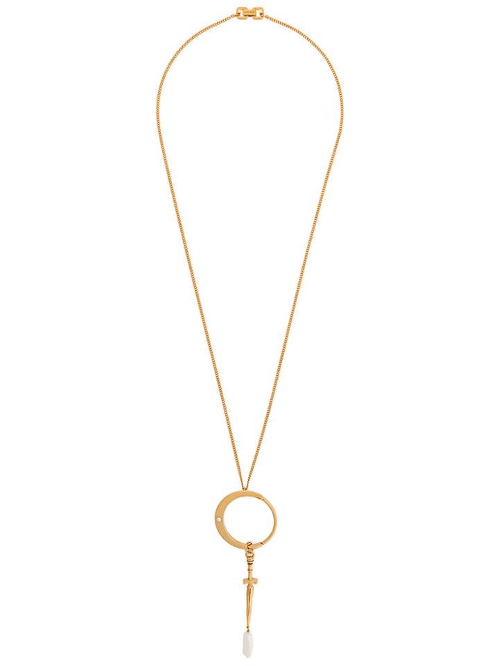 Givenchy Dagger Necklace - Metallic