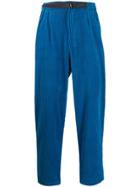 Société Anonyme Belted Corduroy Trousers - Blue