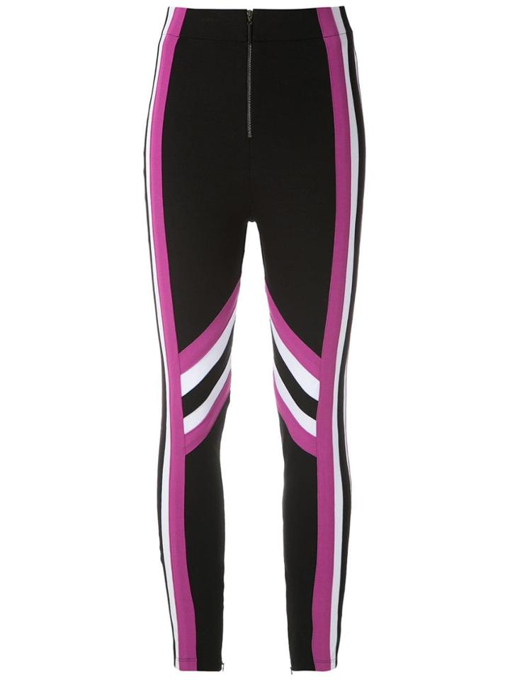 Tufi Duek Striped Leggings - Black