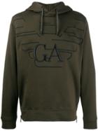 Emporio Armani Logo Hoodie - Green