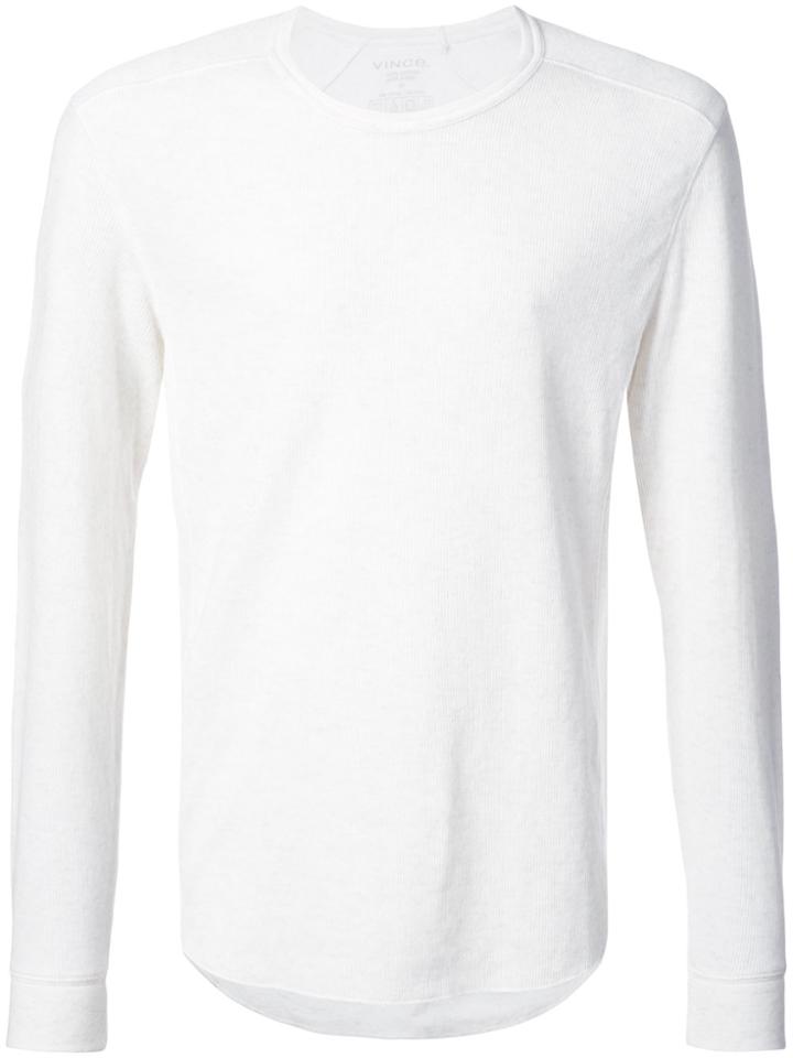 Vince Crew-neck Sweatshirt - White