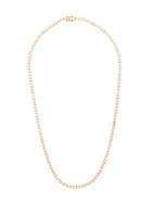 Eva Fehren 18kt Rose Gold Line Diamond Necklace
