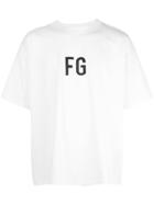 Fear Of God Printed Logo T-shirt - White