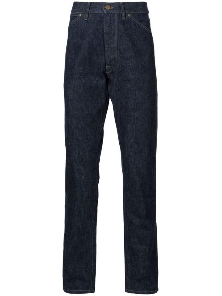 Lemaire Straight Leg Jeans - Blue