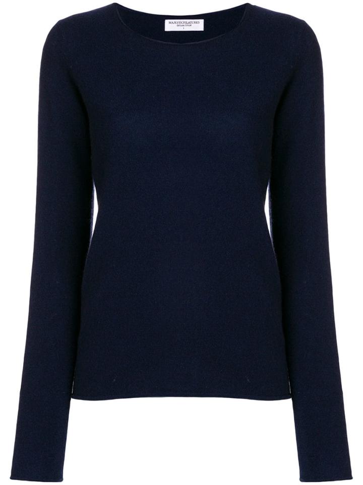 Majestic Filatures Perfectly Fitted Sweater - Blue
