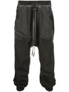 Boris Bidjan Saberi Drop Crotch Sweatpants - Grey