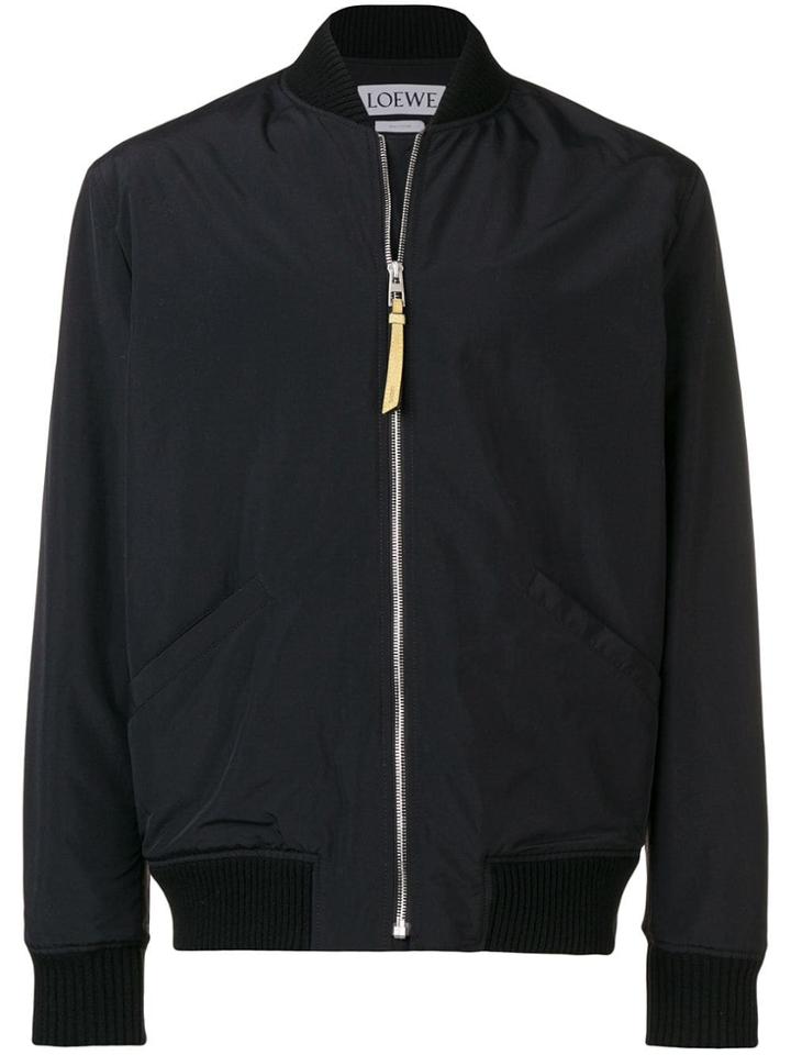Loewe Printed Bomber Jacket - Black
