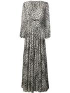 Redemption Leopard-print Dress - Grey