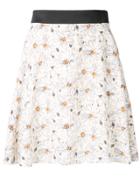 Guild Prime Daisy Print Mini Skirt - Yellow & Orange