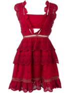 Self-portrait Layered Lace Dress