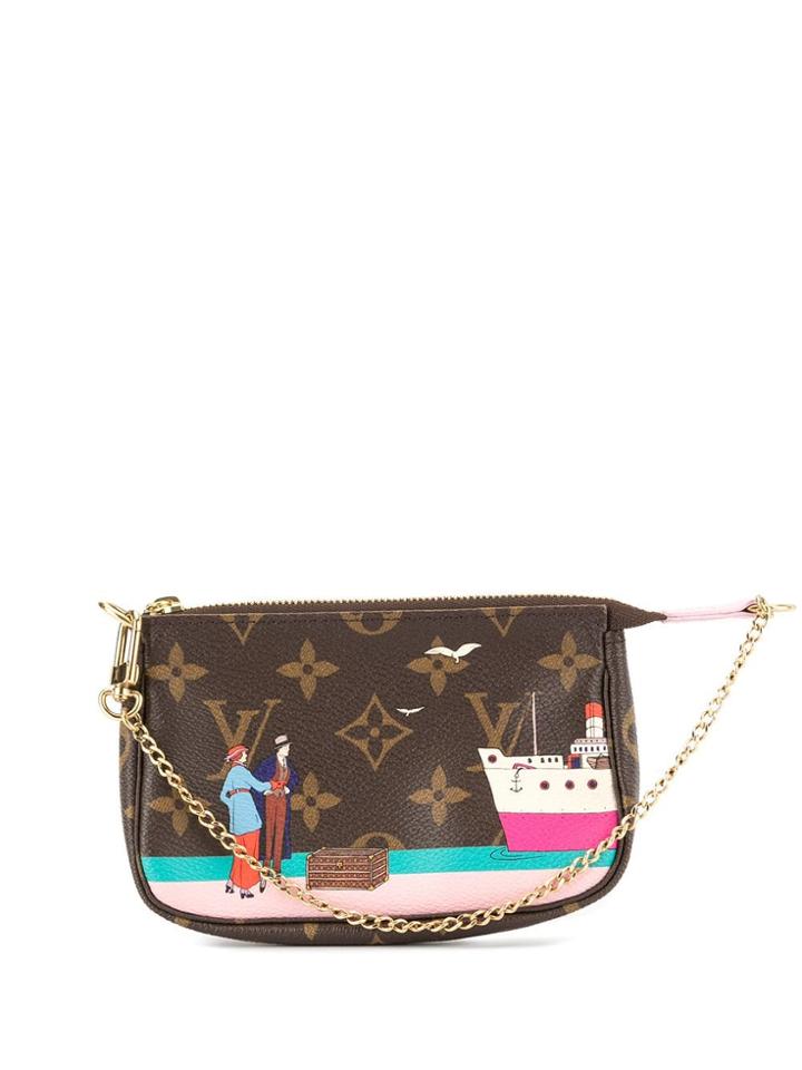 Louis Vuitton Vintage Mini Pochette - Brown